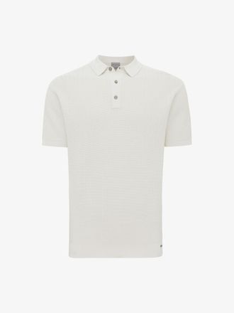 Gentiluomo Gebreide Polo | Off-white