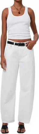 Citizens Of Humanity Miro Relaxed Jeans In White