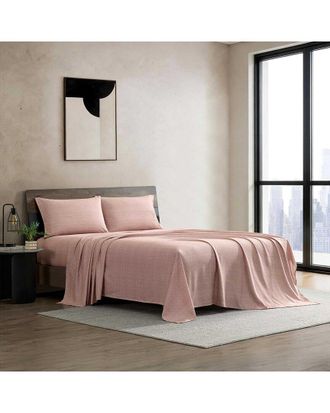 Kenneth Cole Haze Grid Sheet Set