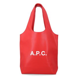 A.P.C. Tote Bags, unisex, Red, Size: ONE SIZE Ninon Small Tote