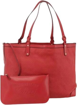 Gucci Pre-owned Tote Bags, female, Red, Size: ONE SIZE Pre-owned Vintage Tote Bag