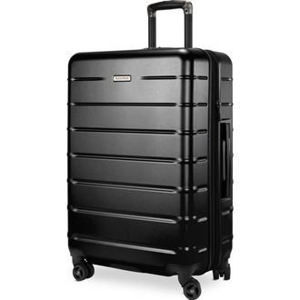 Ricardo Beverly Hills Cambria Hardside Luggage 24-inch Medium Checked in Black Pearl at Nordstrom
