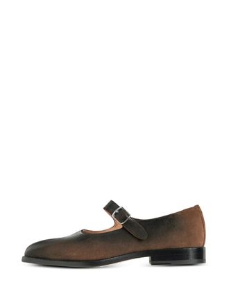 Maison Margiela split-toe buckle Tabi mary jane - Brown