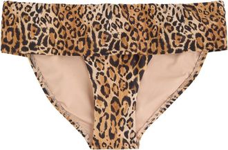 Melissa Odabash Brussels Leopard-print Bikini Briefs - 48 (UK16 / XL)