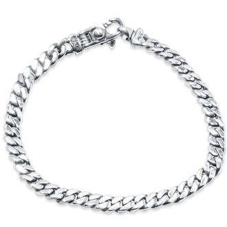 Pompeii3 Mens Cuban 14k Gold (24gram) or Platinum (45gram) 6mm Link Bracelet 8.5