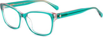 Kate Spade New York Groene Crishell Brilmonturen - unisex - Brillen - Groen - 55 MM - Accessoires
