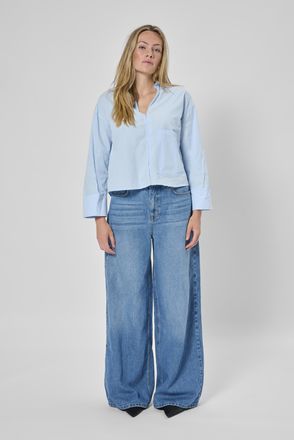 MY ESSENTIAL WARDROBE Overhemd met lang mouwen MWSunna Overhemd met lang mouwen Box fit