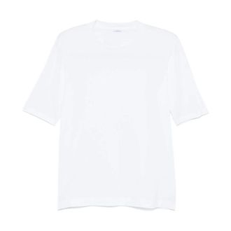 Malo Tops, Heren, Wit, 4Xl, Katoen, Stretch Katoenen T-shirt