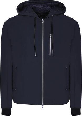 Moose Knuckles Hooded Jacket - Heren - Winterjassen - Zwart - XS - Leer - Jassen