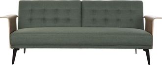 TemaHome Sofá cama 2 plazas verde h87