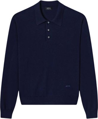 A.P.C. Hombre, Camisetas, Azul, Talla: XL
