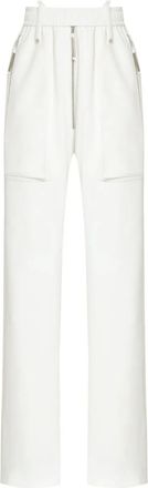 Gloria Coelho zip-pocket trousers - White