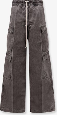 Rick Owens Pantaloni Double Cargo Jumbo Belas in cotone - DRKSHDW - gender_Man