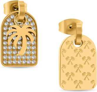 Palm Angels Stemma Oorbellen - Dames - Accessoires - Geel - Maat: ONE Size