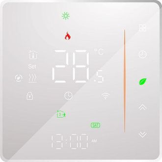 OEM Termostato Wifi - Termostato Para Calefacci&oacute;n Por Suelo Radiante - Control Mediante Aplicaci&oacute;n - Control Por Voz Compatible Con Alexa/google Home - Pa