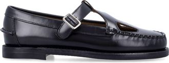 Sebago Flache Schuhe Schwarz