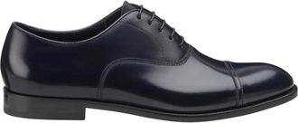 Doucal's Lace-up Oxford Schoen - Heren - Nette schoenen - Blauw - 41 1/2 EU - Leer - Schoenen