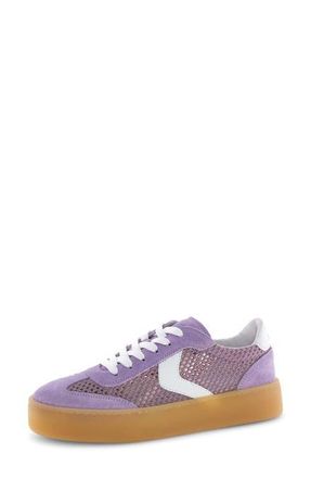 Voile Blanche Mind Perforated Mesh Platform Sneaker in Lavanda at Nordstrom, Size 10Us