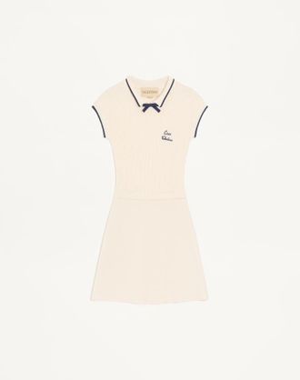 Valentino Abito In Maglia Donna BETULLA/PROVENCE BLUE/BETULLA XL