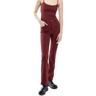 Mother of All Kathrine pants in Burgundy at Nordstrom, Size X-Small Eu
