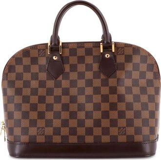 Louis Vuitton Vintage Alma Handbag Damier PM satchel - Bruin