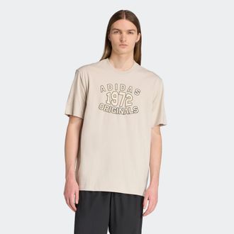 adidas T-Shirt ADIDAS ORIGINALS GRAPHIC LO SS T, Herren, Gr. XXL, grau (wonder aluminium), Obermaterial: 100% Baumwolle, Rundhals, Shirts T-Shirt, im College