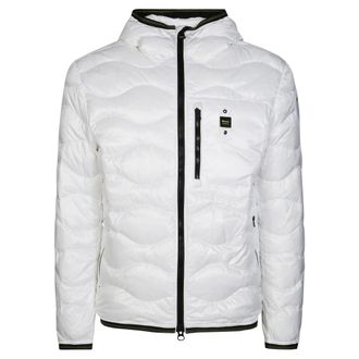 Blauer Winter Jackets, male, White, 2XL, Hooded Wave Jacket