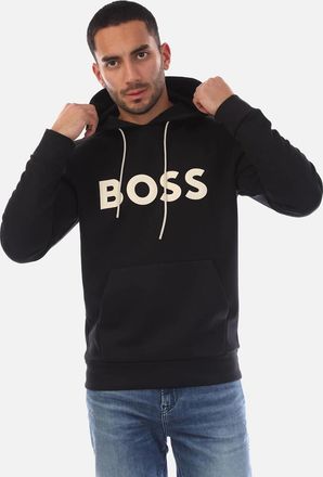 HUGO BOSS Mens Soody Zone Sweatshirt - Black - Size: 42