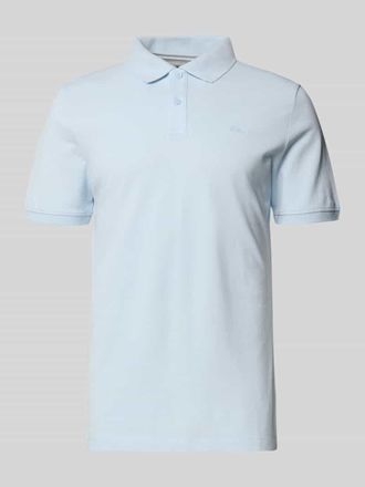 s.Oliver Red Label Regular Fit Poloshirt aus reiner Baumwolle in Hellblau, Gr&ouml;&szlig;e XXXL