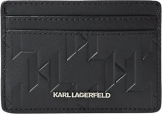 Karl Lagerfeld 235M3204 Wallet - Heren - Portefeuilles - Zwart - ONE Size - Accessoires