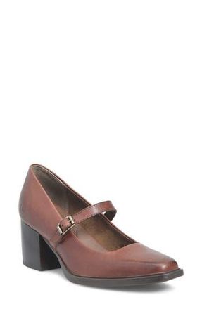 B&oslash;rn Adelphi Mary Jane Pump in Tan Leather at Nordstrom Rack, Size 6.5
