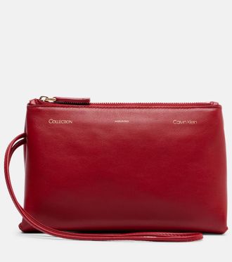 Calvin Klein Essential Case Mini leather clutch