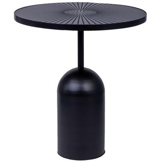 Wanderlust Deco Mesa auxiliar de metal 40.5x40.5x45h cm