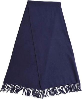 Acne Studios Pre-owned Scarves, female, Blue, Size: ONE SIZE Pre-owned Wool Scarf
