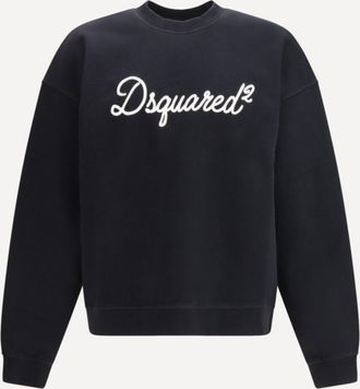 Dsquared2 Felpa in cotone con logo Man XXL
