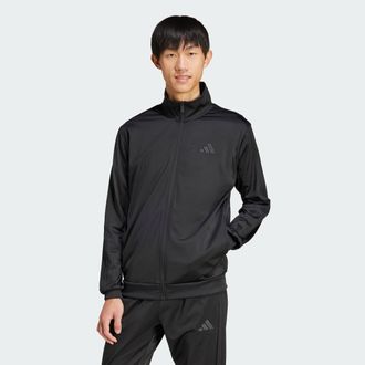 adidas Mens adidas 3-Stripes Tricot Regular Track Jacket