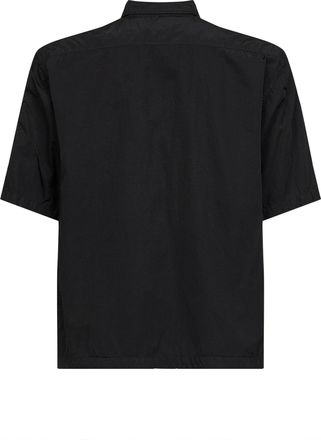 C.P. Company Mens Black Chrome-R Lens Overshirt Polyamide Shirt