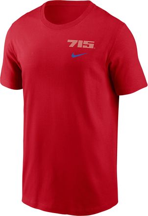 Nike Atlanta Braves City Connect 2-Hit Nike Mens MLB T-Shirt in Red | N19962QAW-SAZ