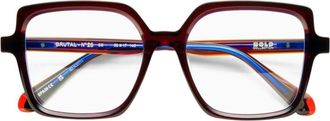 Etnia Barcelona Brutal No.28 Oversized Square Frame Eyeglasses with Artistic Accents