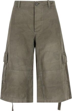 Fendi Korte Broeken, Dames, Groen, 2Xs, Long Shorts