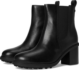 Vionic Truckee J0721L1001 Womens Black Leather Ankle Boots ZOGG1349
