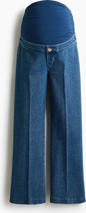 H&M MAMA Bootcut High Waist Ankle Jeans - Blue