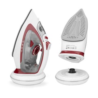 OEM Plancha De Vapor Inal&aacute;mbrica Led Roja First Austria