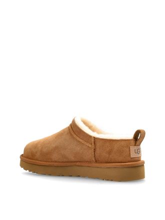 UGG Womens Classic Micro Boots Brown Shoes >