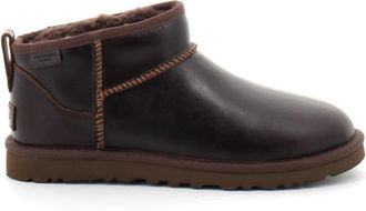 UGG Klassieke Ultra Mini Ironwood Laarzen - Heren - Winterlaarzen - Bruin - 40 EU - Schoenen