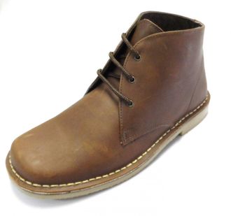 Roamer Mens Retro Round Toe Desert Boots (6 UK, Waxy Brown)