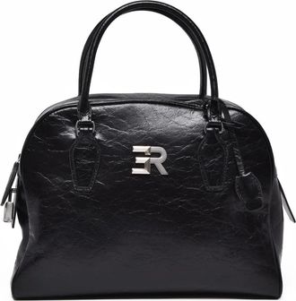 Ermanno Scervino Anita Handbag In 100% Cowhide Leather With Versatile Carrying Options
