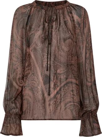 Pinko Mujer, Blusas y Camisas, Marr&oacute;n, Talla: M