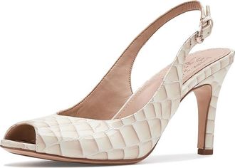 Naturalizer 27 Edit Alexa Womens Sandals Warm White : 6.5 M (B), Leather