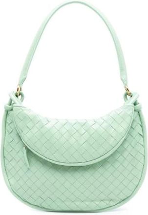Bottega Veneta Pre-owned Shoulder Bags, female, Green, Size: ONE SIZE Pre-owned Shoulder Bag